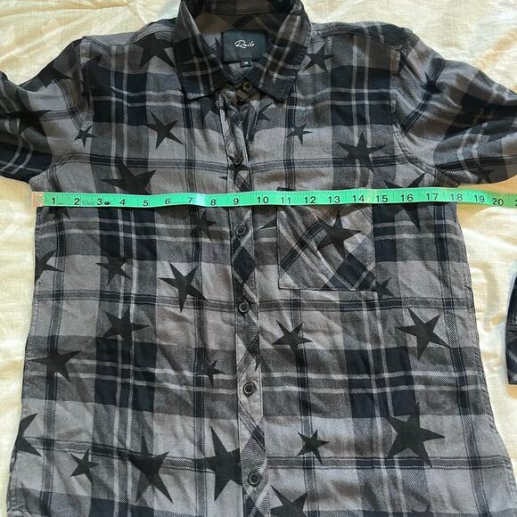 Rails Hunter Shirt in Ash Twilight Stars women’s xs - Picture 6 of 8